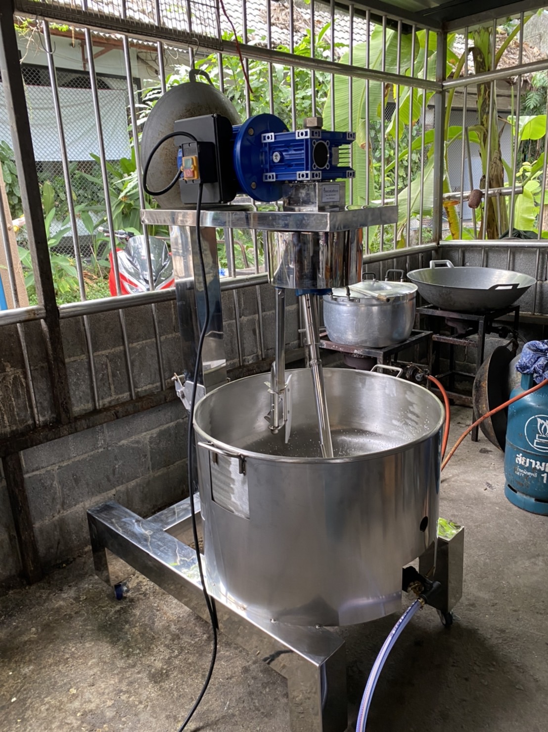 กิตตกานต์ เครื่องกวน เครื่องกวนไส้ เครื่องกวนไส้ขนม เครื่องกวนผสม กิตตกานต์ เครื่องกวนไส้ขนม