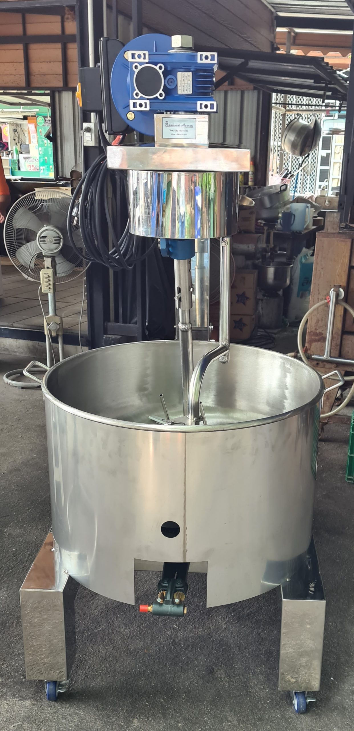 กิตตกานต์ เครื่องกวน เครื่องกวนไส้ เครื่องกวนไส้ขนม เครื่องกวนผสม กิตตกานต์ เครื่องกวนไส้