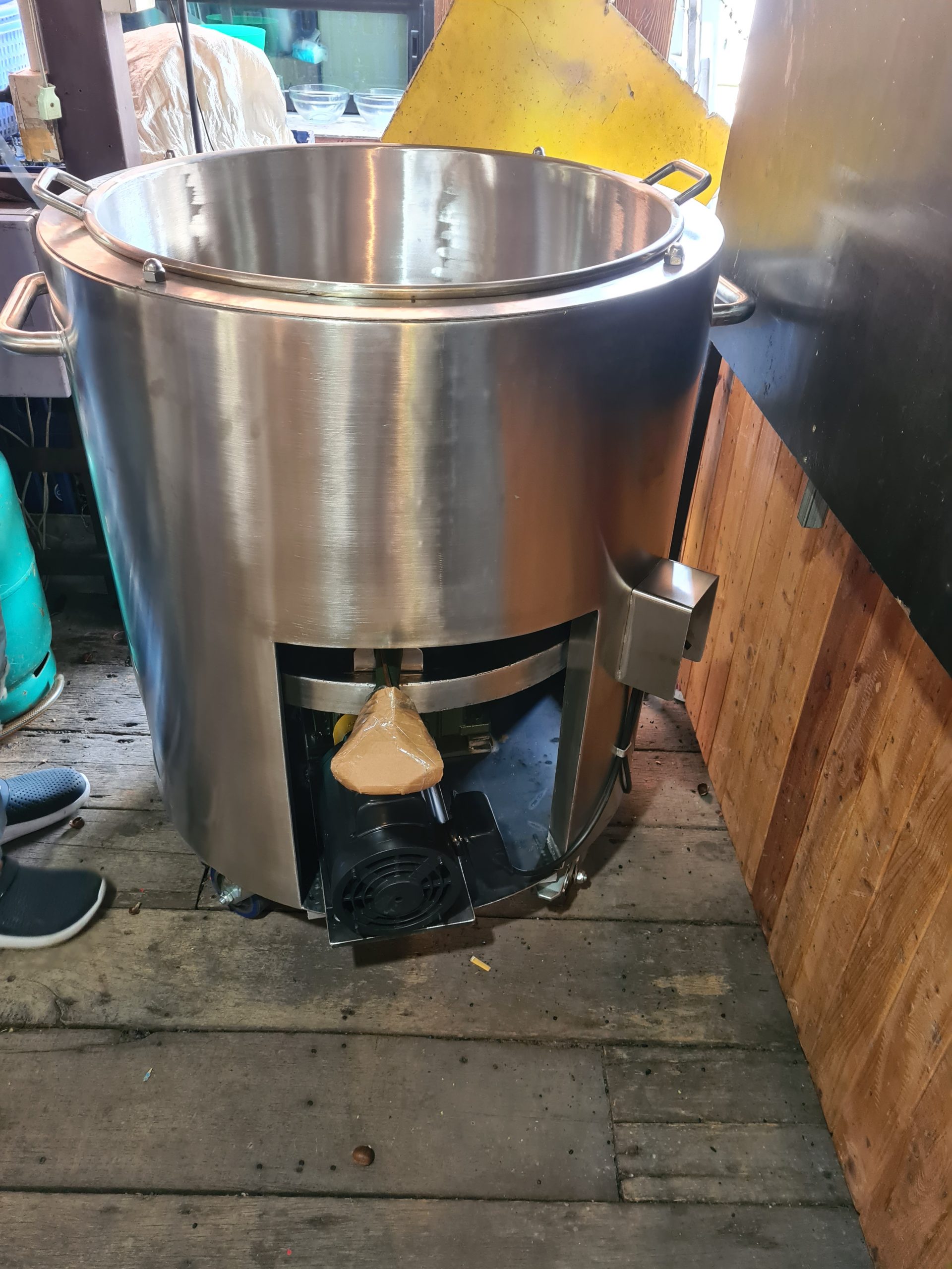 เครื่องคั่วเกาลัดแบบนิยม