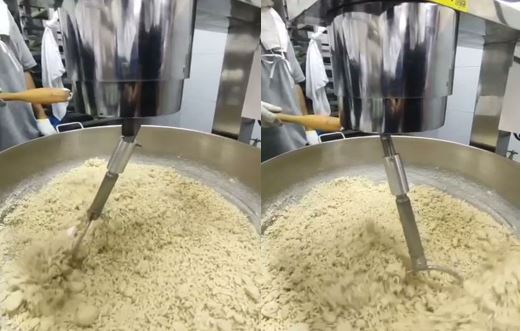 เครื่องกวนไส้ เครื่องคั่วถั่ว