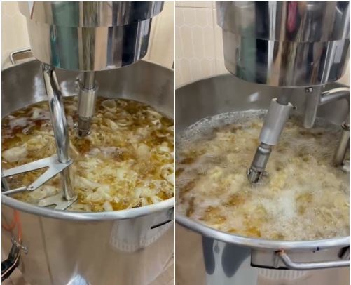 เครื่องคั่วแคปหมู