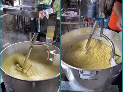 เครื่องกวนไส้ขนมเปี๊ยะ