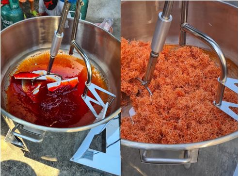 เครื่องกวนหมี่กรอบ