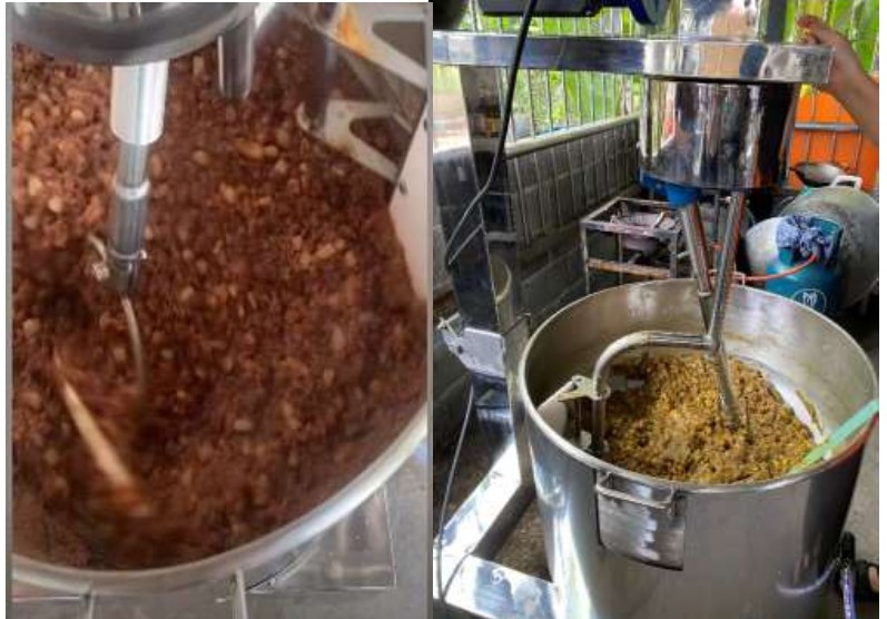 เครื่องกวนไส้กระหรี่ปัีป